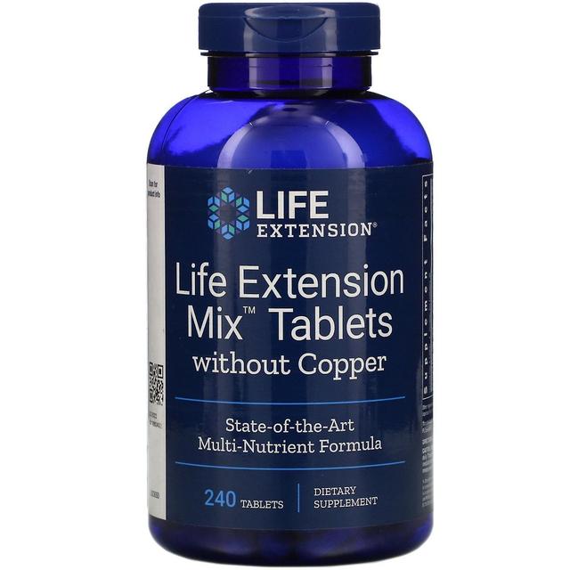 Life Extension, Life Extension Mix Tabletten ohne Kupfer, 240 Tabletten on Productcaster.