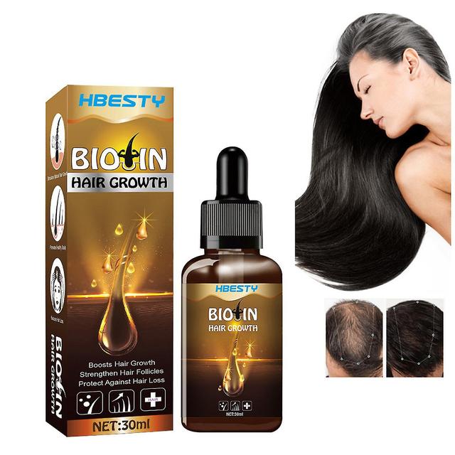 Hair Growth Products Biotin Fast Growing Hair Essential Oil Hair Loss Spray Skin Nursing 30ml 240941 on Productcaster.