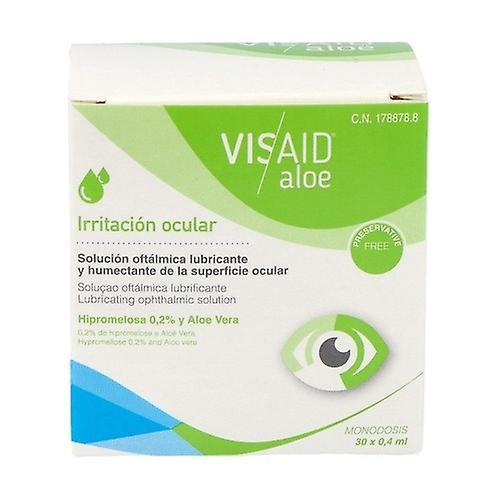 visaid aloe eye irritation 30 units of 4ml on Productcaster.