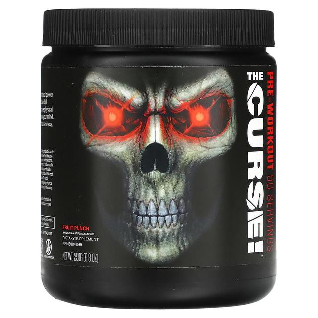 JNX Sports, The Curse, Pre-Workout, Fruit Punch, 8.8 oz (250 g) on Productcaster.