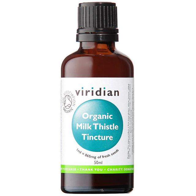 Viridian organic milk thistle tincture on Productcaster.