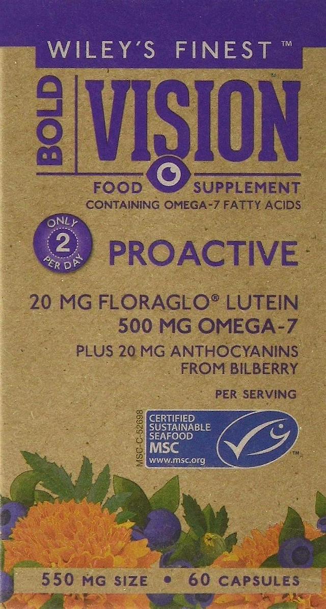 Wiley's Finest UK Wiley's beste, gedurfde visie, proactief, 60 capsules on Productcaster.