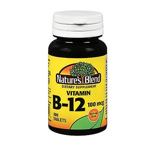 Nature's Blend Vitamin B12 Tablets, 100 mcg, 100 Tabs (Pack of 6) on Productcaster.