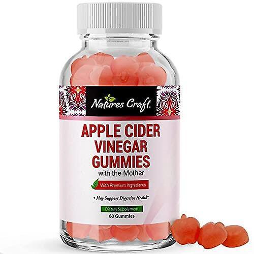 Timktv [pre-order] Acv Apple Cider Vinegar Gummies - Natural Energy Supplement Acv Gummy With Mother For Body Cleanse Immune Support And Gut Health... on Productcaster.