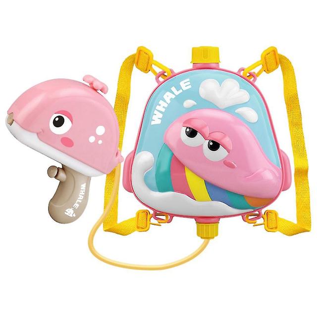 Mochila de pulverización de agua de plástico 6-7m Herramienta de pulverización de largo alcance 1000ml Juguetes de pulverización de agua de verano ... on Productcaster.