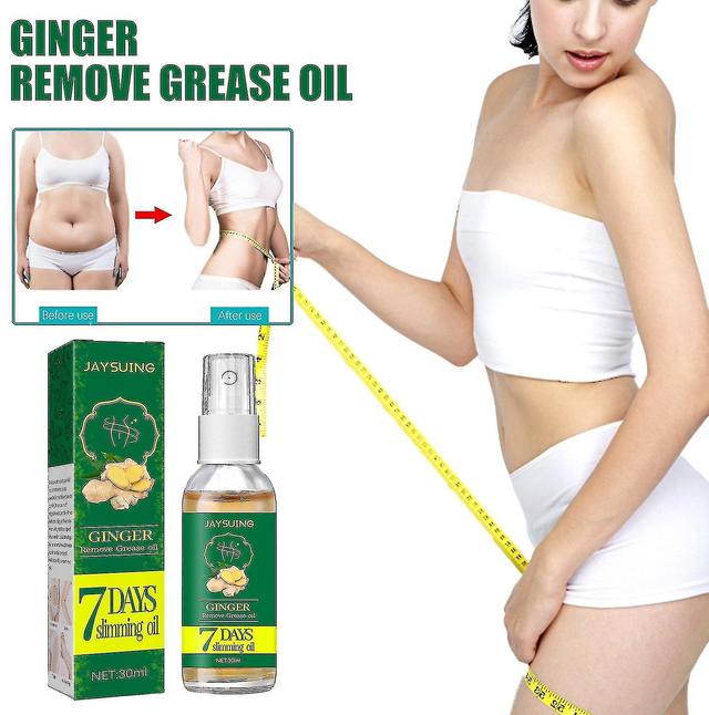 Jimonzi Jaysuing Ginger Slimming Spray Lazy Shape Belly Slim Skin Tightening Thigh Massage Oil Liquid on Productcaster.