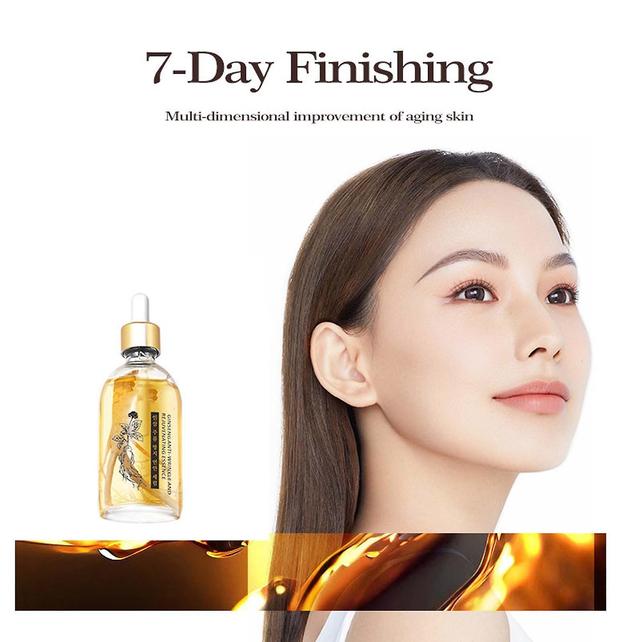 unbrand Ginseng Wrinkle Wrinkle Liquid Whole Ginseng Gold Polypeptide Essence 100ml Essence Žlté on Productcaster.