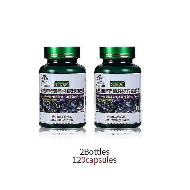 Schönheit Kollagen Kapseln Whitening Ergänzung Pillen Antioxidans Anti Aging Falten Entfernung Traubenkernextrakt Cfda Genehmigen 2bottles 120pc on Productcaster.