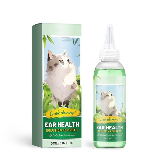 Pusili Dog Ear Cleaner Wash Solutions, Ear Health Solution Drops For Pets Infection Cleaning Treatment and Control Odor Drops Restore Ear Health 18... on Productcaster.