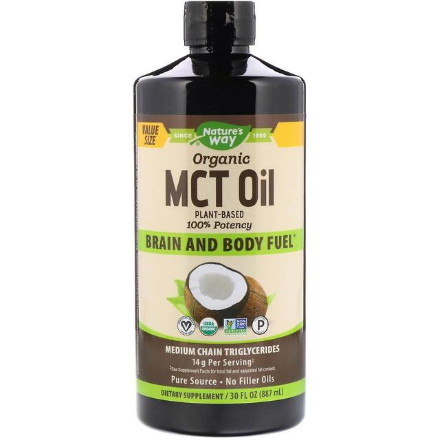 Nature's Way, Organic MCT Oil, 30 fl oz (887 ml) on Productcaster.