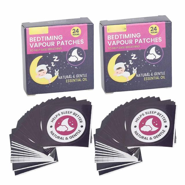 Xbedy 48pcs Promote Sleep Patches Acupoint Apply Essential Oil Easy Absorption Sleep Aid Stickers for Insomnia CNO.106492 on Productcaster.