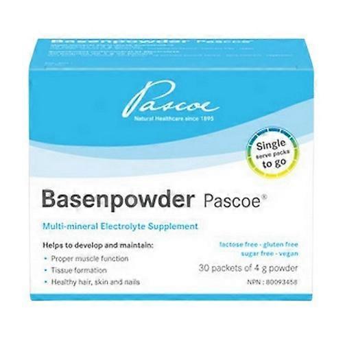 Pascoe Basenpowder Pascoe Multi-mineral elektrolyttillskott, 30 x 4 gram on Productcaster.