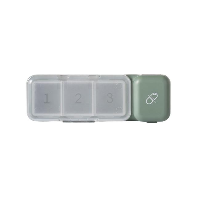 Exquisite Pill Box Dispenser For Pills, Vitamins, And Supplements - Three-color Carry Around Pp Plastic Container With Odorless And Non-toxic Mater... on Productcaster.