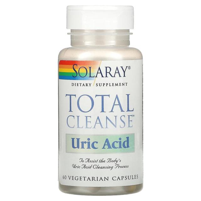 Solaray, Total Cleanse, Uric Acid, 60 Vegetarian Capsules on Productcaster.