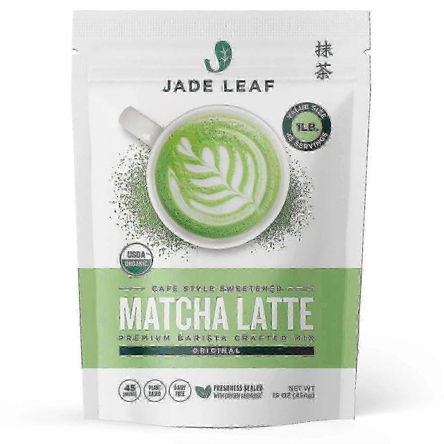 Jade leaf matcha organic japanese matcha latte mix, powdered tea, 16 oz on Productcaster.