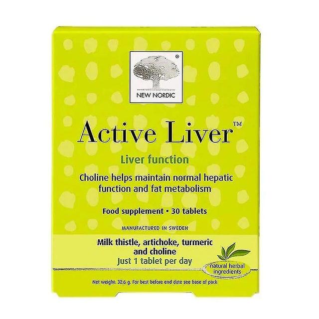 New Nordic Active Liver Tablets 30 (nlf063) on Productcaster.