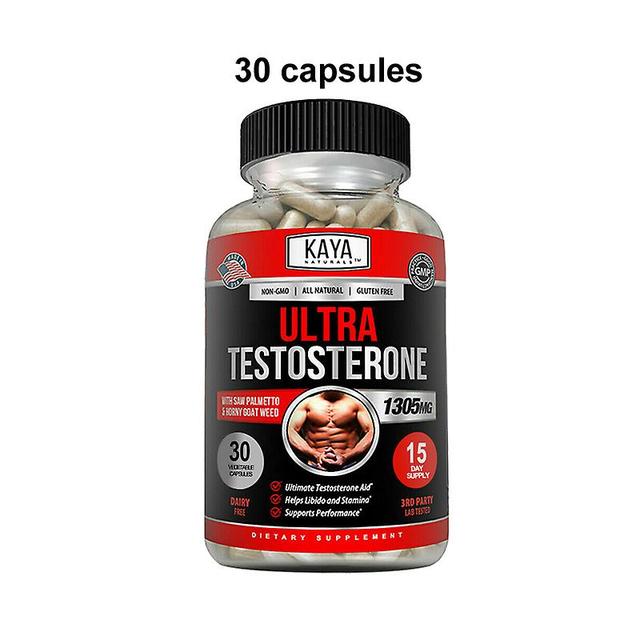 Vorallme Performance Booster - auttaa lisäämään testosteronivoimaa, lisäämään kestävyyttä ja voimaa, lihasmassaa, täydentämään suorituskykyä 30count on Productcaster.