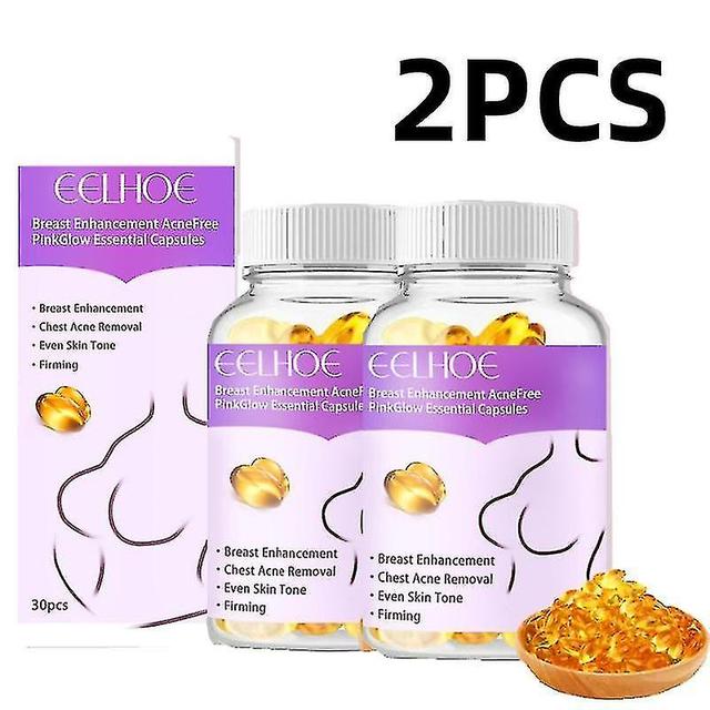 2x Vergrößerte weibliche Brustgröße Massageöl Größere Oberweite Pflegecreme Natürliche Pflanzen Pueraria Mirifica Papaya Verbessern Straffen on Productcaster.