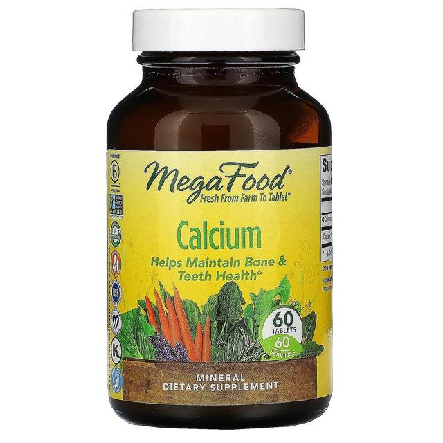 MegaFood, Calcium, 60 Tablets on Productcaster.