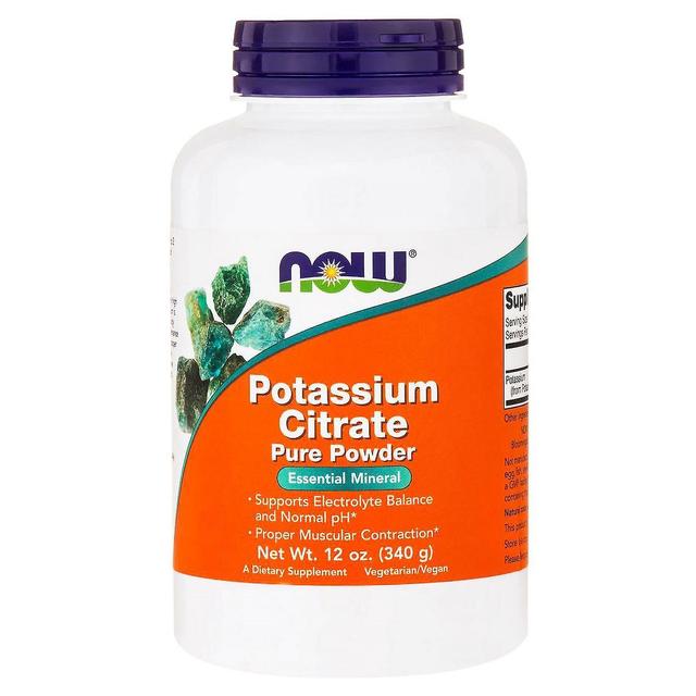 Now Foods, Potassium Citrate Pure Powder, 12 oz (340 g) on Productcaster.