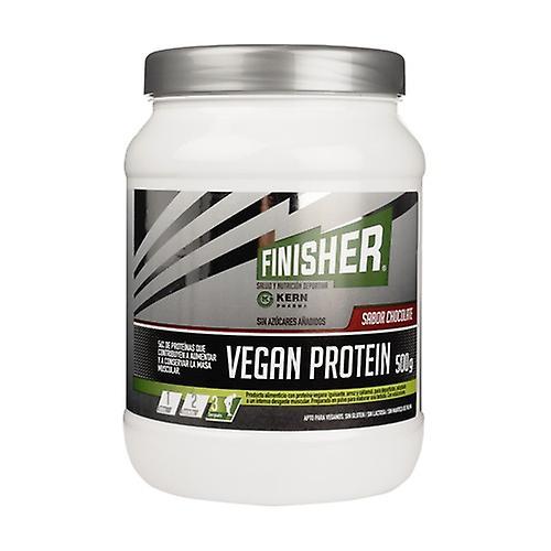 Finisher Vegan Protein Chocolate Flavor 500 g of powder (Chocolate) on Productcaster.