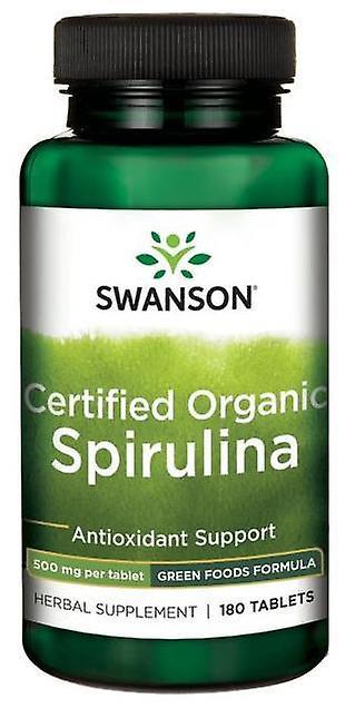 Swanson Spirulina certifikované organické 180 tablety 120 gr on Productcaster.