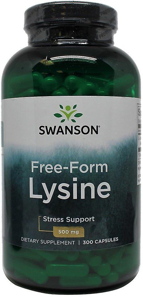 Swanson L-Lysine 500 mg FreebForm 300 Capsules on Productcaster.