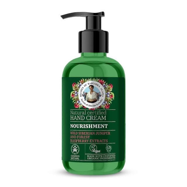 Green agafia nourishment crema de manos con dosificador 300ml on Productcaster.