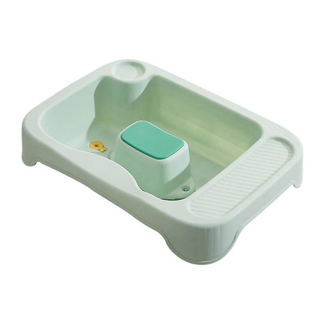 Hair Washing Basin Hair Cleaning Bowl Shampoo Bowl for Salon Home Seniors Yellow Green 39cmx34cmx13cm on Productcaster.