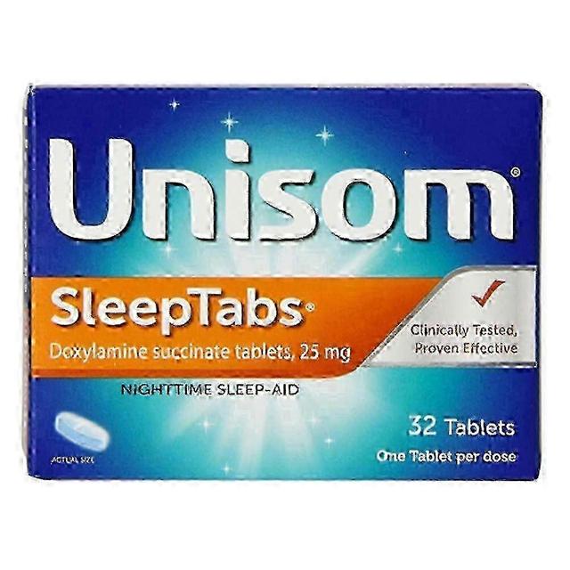 Unisom Sleeptablets Nighttime Sleep-aid, 25 Mg, Tablets, 32 Ea on Productcaster.