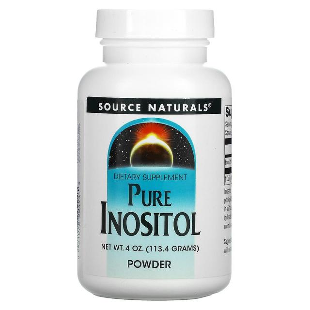 Source Naturals Fonte Naturals, Pó de Inositol Puro, 4 oz (113,4 g) on Productcaster.