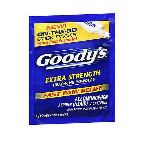 Phazyme Boudreaux Goody's Headache Powders Extra Strength, 6 Každý (balenie po 1) on Productcaster.