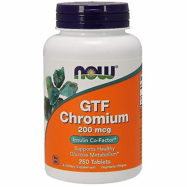 Now Foods GTF CHROMIUM,200mcg,250 Tabs (Pack of 1) on Productcaster.