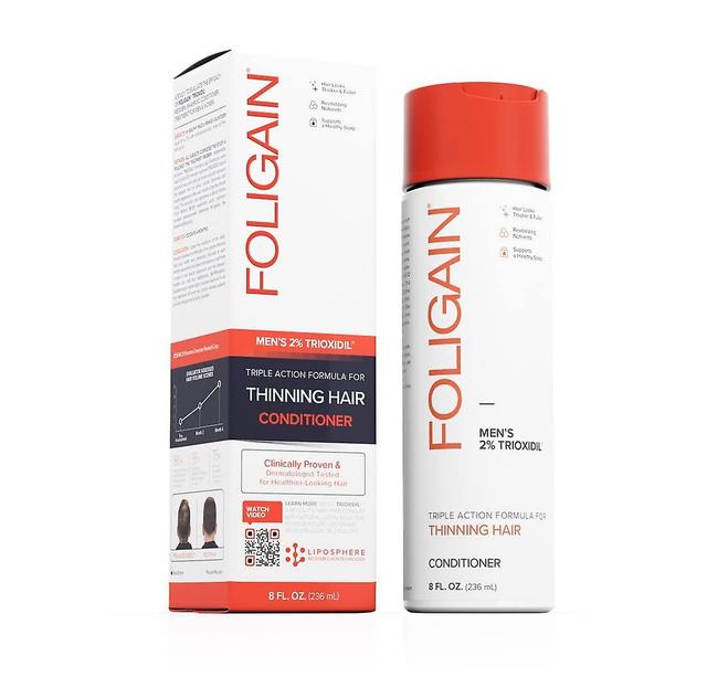 FOLIGAIN Balsamo a Tripla Azione per Diradamento dei Capelli Per Uomini con 2% Trioxidil (8 fl oz) 236ml on Productcaster.