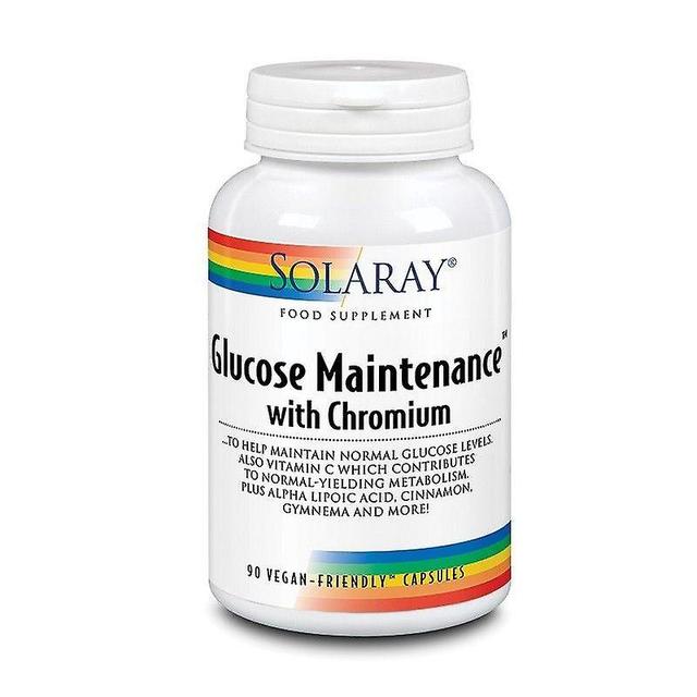 Solaray Glucose Maintanence Capsules 90 (26197) on Productcaster.