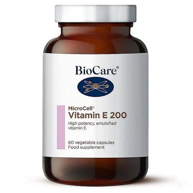 BioCare MicroCell Vitamin E 200iu Vegicaps 60 (50560) on Productcaster.