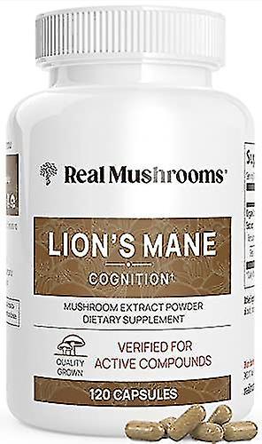 Lions Mane Mushroom Extract Capsules 120 Caps on Productcaster.