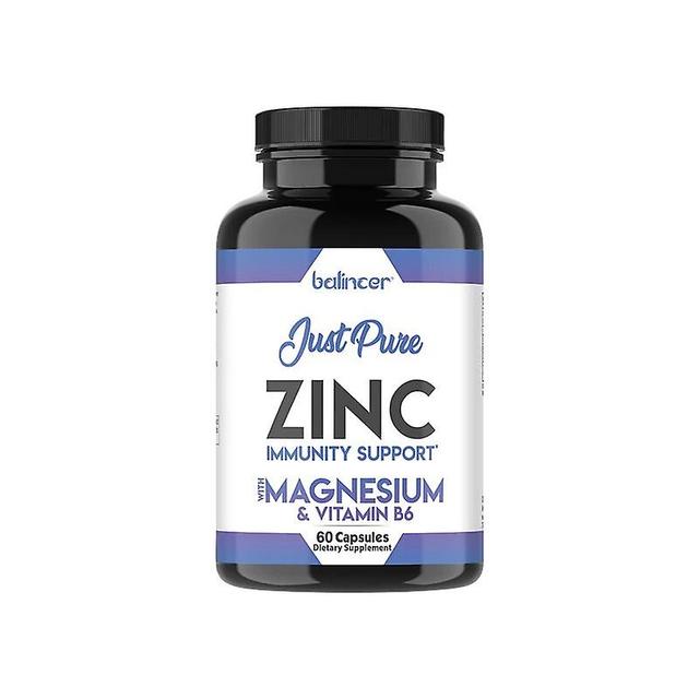 Visgaler Zinc&vitamin B6supports Bone And Immune Health,supports Antioxidant Protection, Immune Support, Supports Enzyme Function 60 count-1 bottle on Productcaster.