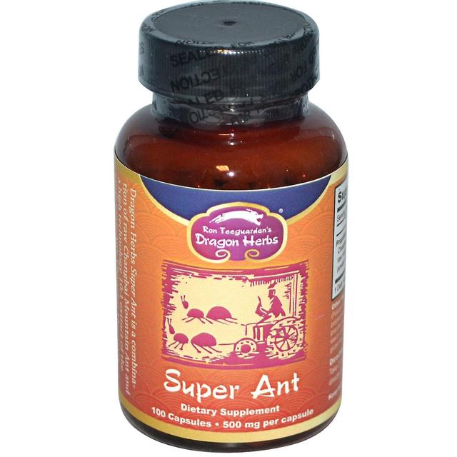 Dragon Herbs, Super Ant, 500 mg, 100 Capsules on Productcaster.