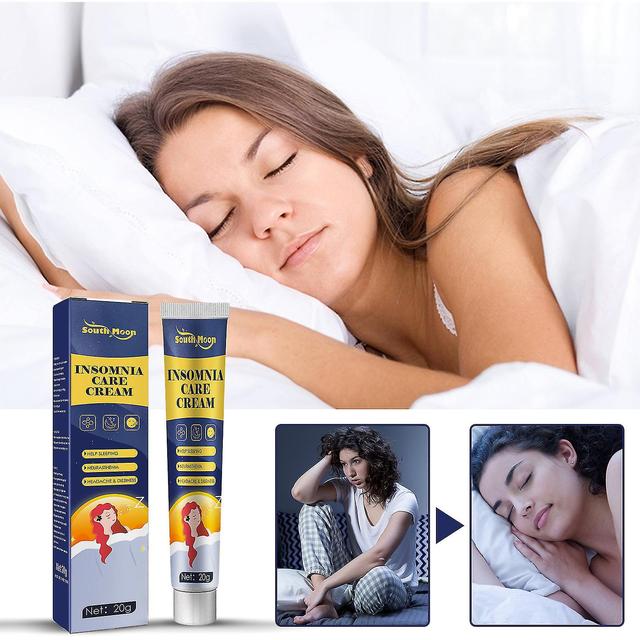 Insomnia Care Cream Improve Sleep Quality Ointment Herbal Medicine Health Care 1pcs on Productcaster.