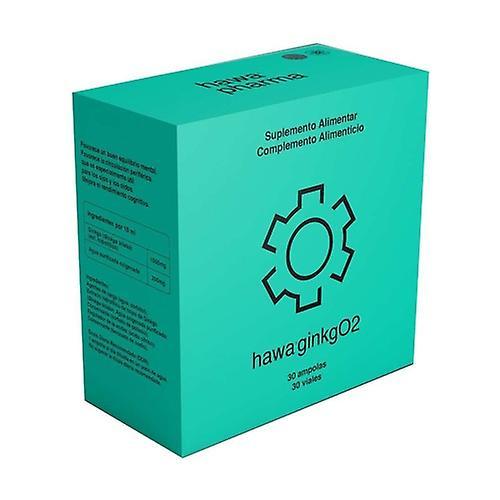 Hawa pharm Ginkgo2, muisti ja kognitiivinen toiminto 30 ampullia 10ml on Productcaster.