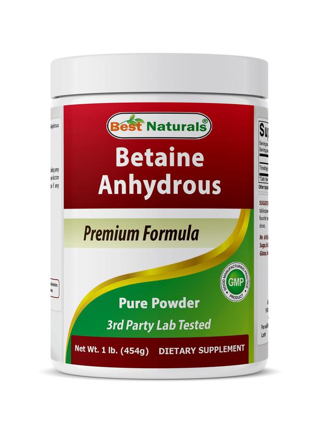 Best naturals betaine anhydrous trimethylglycine (tmg) pure powder 1 pound on Productcaster.