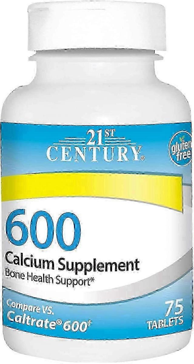 21St century calcium supplement 600, tablets, 75 ea on Productcaster.