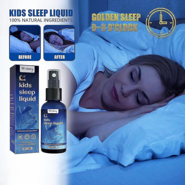 Ayuda al insomnio por la noche Ayuda a conciliar el sueño Sleep Spray Spray de absorción rápida 30ml Hk on Productcaster.