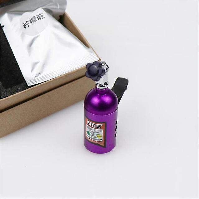 Car Air Freshener Air Outlet Fragrance Luxury Perfume Auto Scent Diffuser Car Fragrance Air Fresheners Interior Accessories purple on Productcaster.