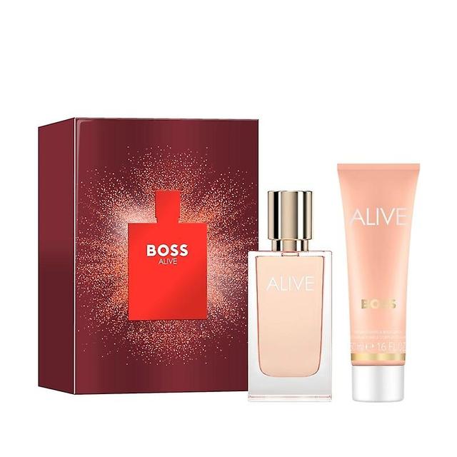 Geschenkset Hugo Boss Alive Edp 30ml + Body Lotion 50ml on Productcaster.