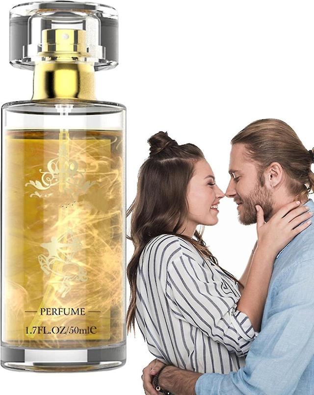 Feromone Parfyme Spray 50ml, Best Sex Lure Attraktiv Parfum Pheromone Infused Essential Oil Parfyme Köln Fremme intimitet 3 stk - 50 ml Gold for Men on Productcaster.