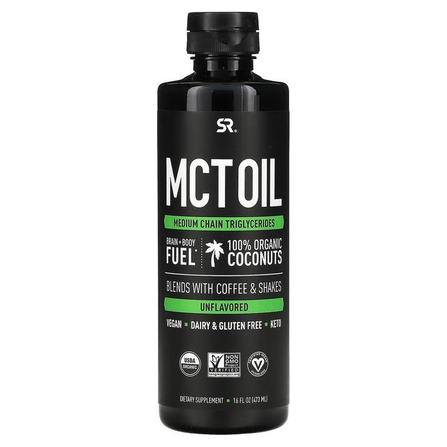 Sports Research, MCT Oil, Unflavored, 16 fl oz (473 ml) on Productcaster.