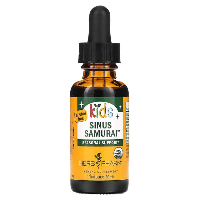 Herb Pharm, Kid's Sinus Samurai, alkoholiton, 1 fl oz (30 ml) on Productcaster.