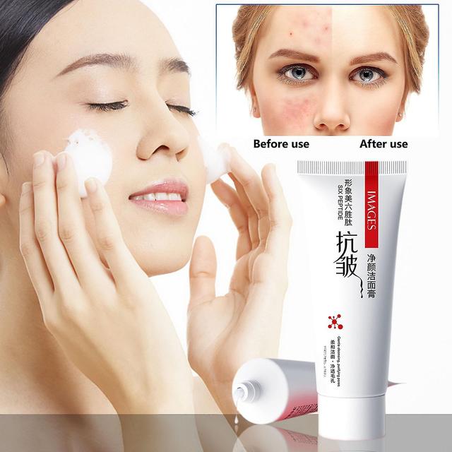 Six Peptides Anti-wrinkle Cleanser Compacts Anti-wrinkle Skin And Replenishes Skin on Productcaster.